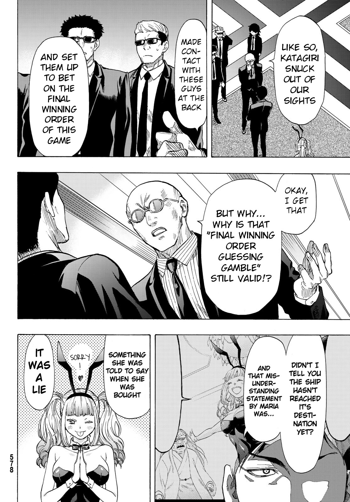 Tomodachi Game Chapter 65 page 4 - Chapter 65: "The Special Method for Winning a Gamble"