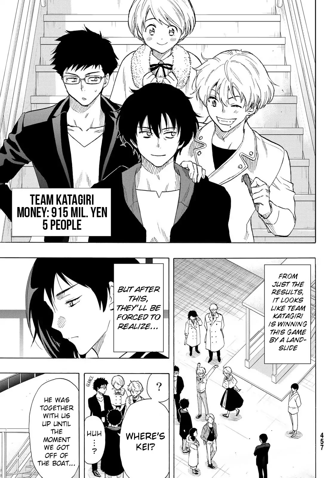 Tomodachi Game Chapter 66 page 21 - Chapter 66: "I'm Going to Have You Guys"