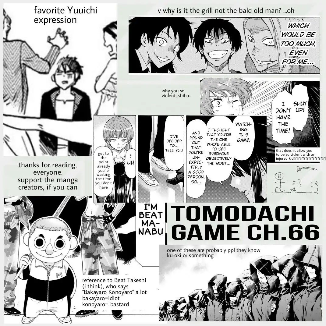 Tomodachi Game Chapter 66 page 31 - Chapter 66: "I'm Going to Have You Guys"
