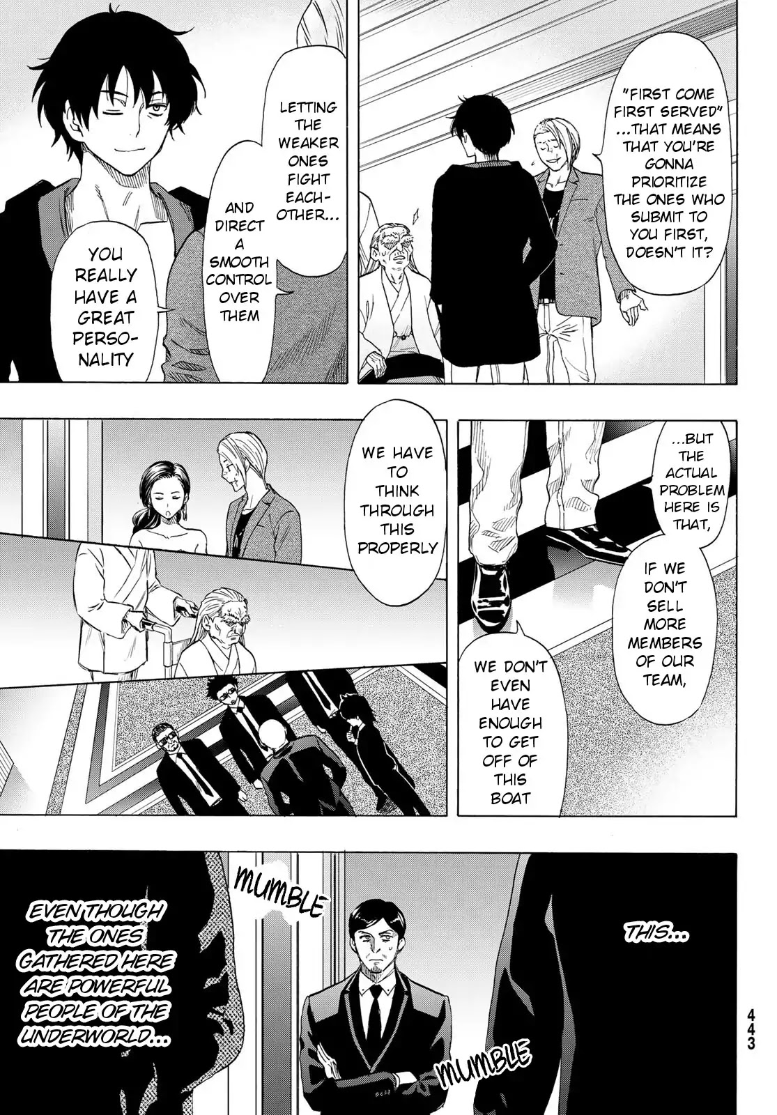 Tomodachi Game Chapter 66 page 7 - Chapter 66: "I'm Going to Have You Guys"