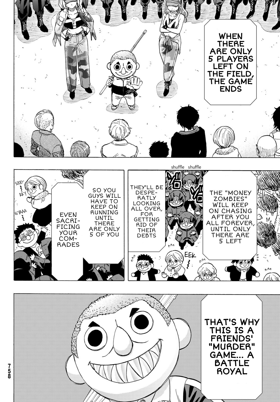 Tomodachi Game Chapter 67 page 10 - Chapter 67: "I'm Going to Have You Guys Kill Each Other"