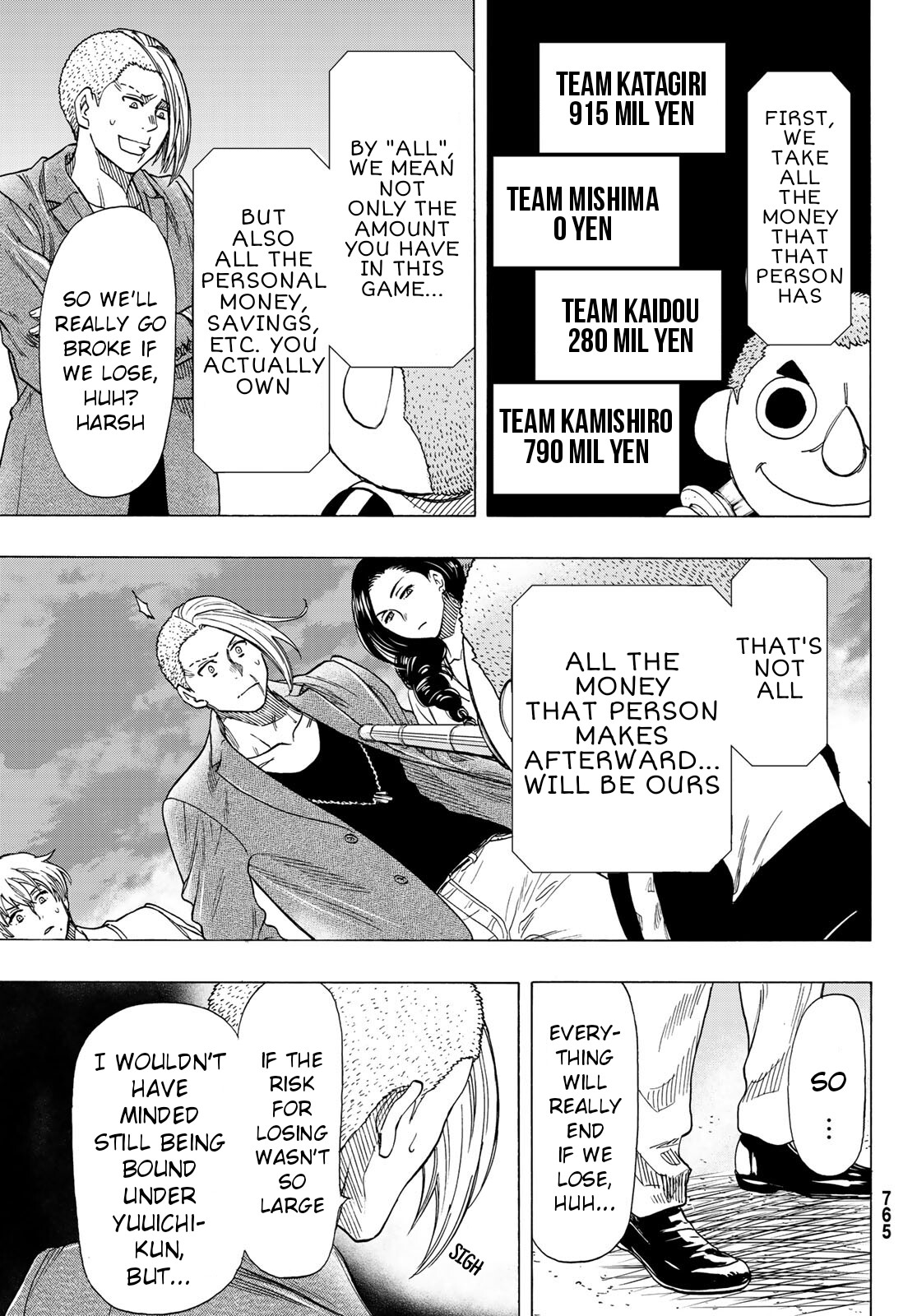 Tomodachi Game Chapter 67 page 17 - Chapter 67: "I'm Going to Have You Guys Kill Each Other"