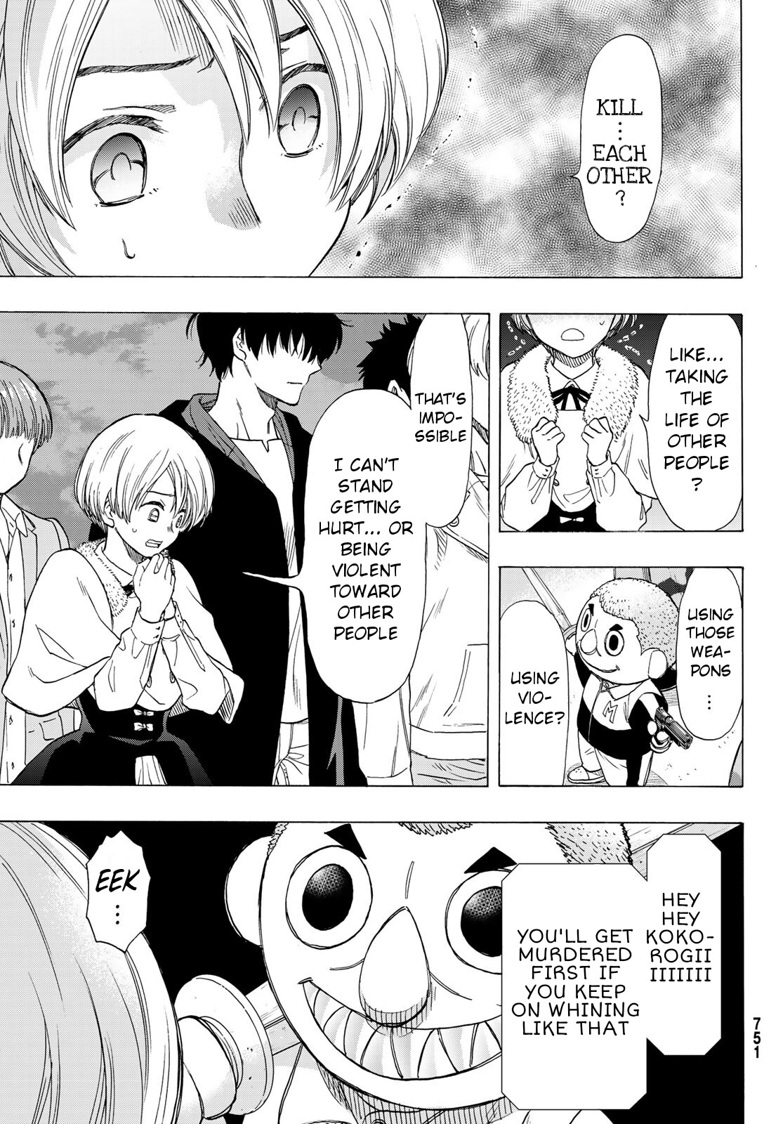 Tomodachi Game Chapter 67 page 3 - Chapter 67: "I'm Going to Have You Guys Kill Each Other"