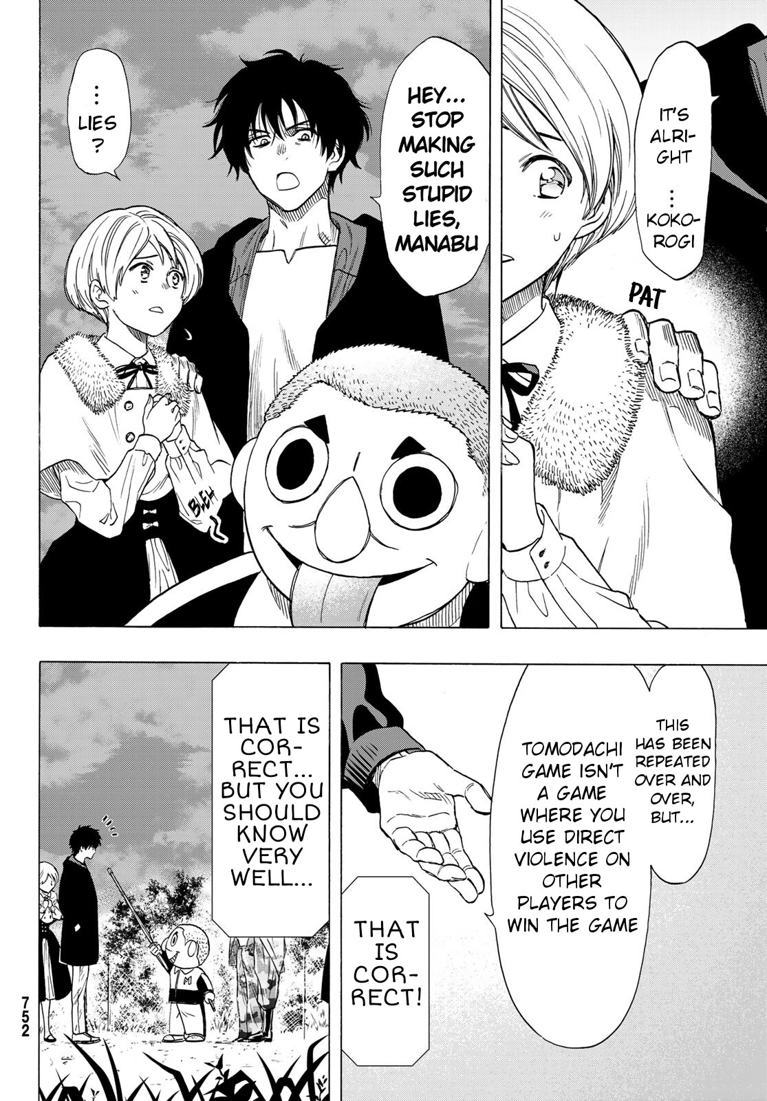 Tomodachi Game Chapter 67 page 4 - Chapter 67: "I'm Going to Have You Guys Kill Each Other"