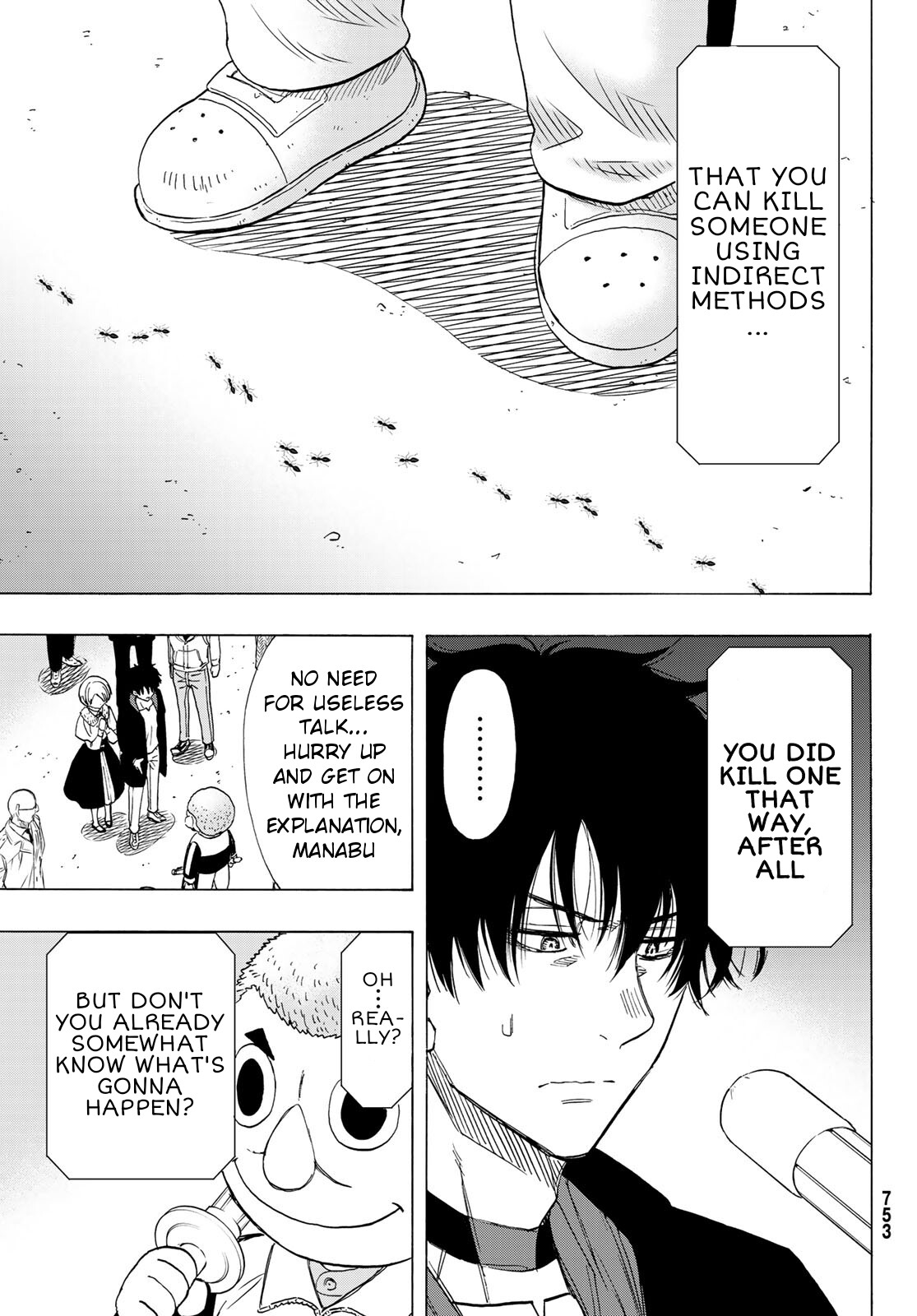 Tomodachi Game Chapter 67 page 5 - Chapter 67: "I'm Going to Have You Guys Kill Each Other"