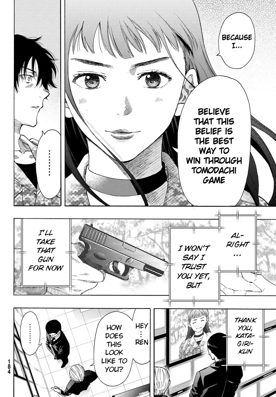 Tomodachi Game Chapter 68 page 14 - Chapter 68: "If You're Going to Make Comrades... or Not"