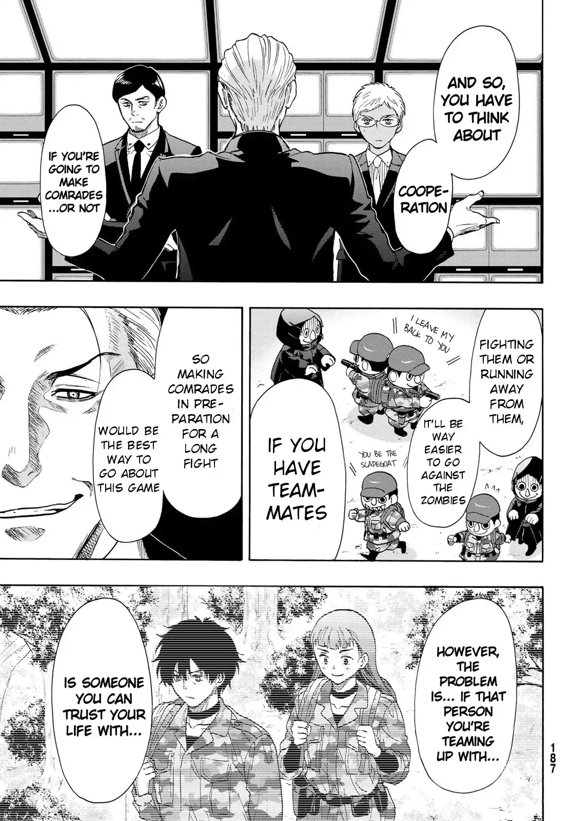 Tomodachi Game Chapter 68 page 17 - Chapter 68: "If You're Going to Make Comrades... or Not"