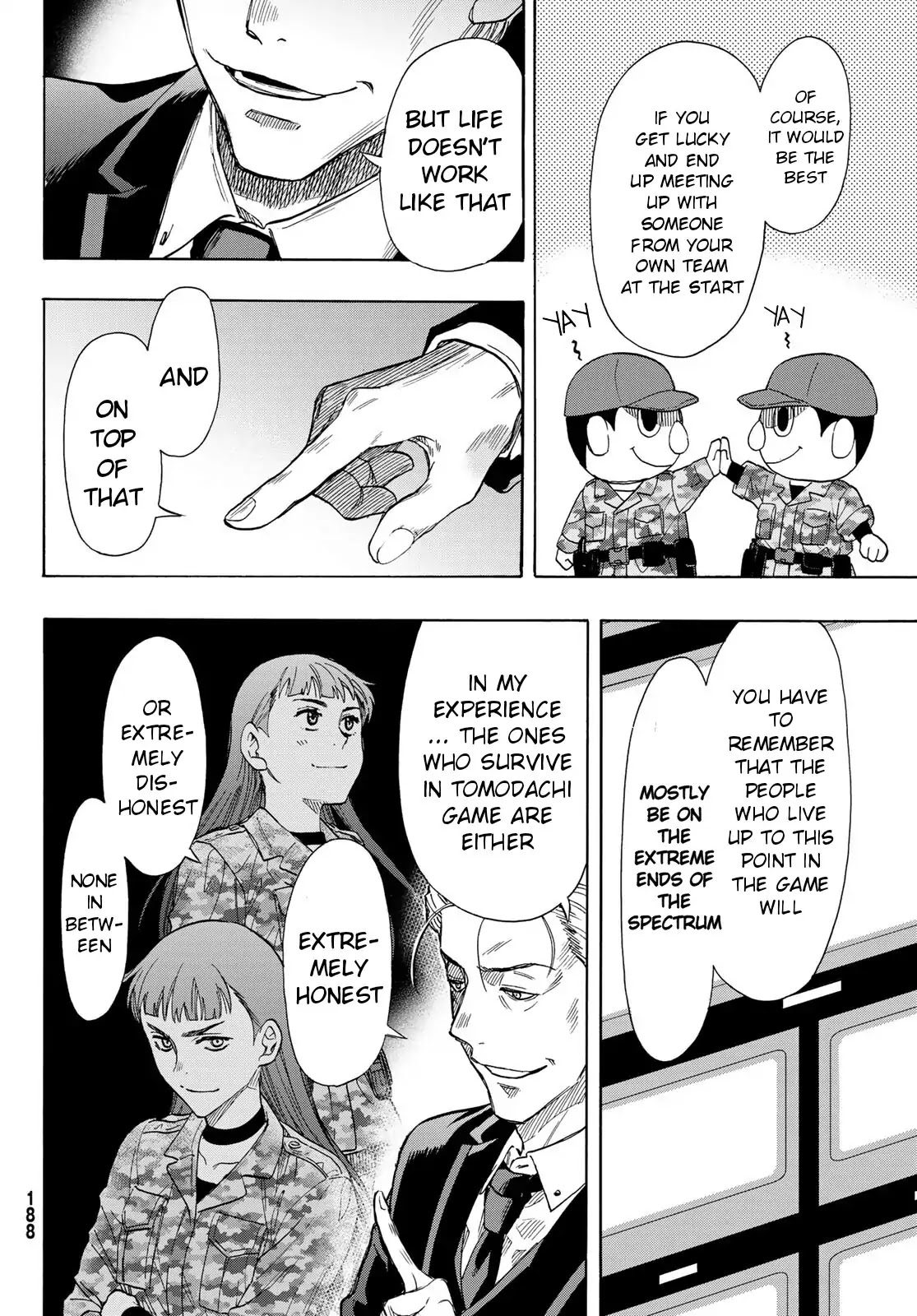 Tomodachi Game Chapter 68 page 18 - Chapter 68: "If You're Going to Make Comrades... or Not"