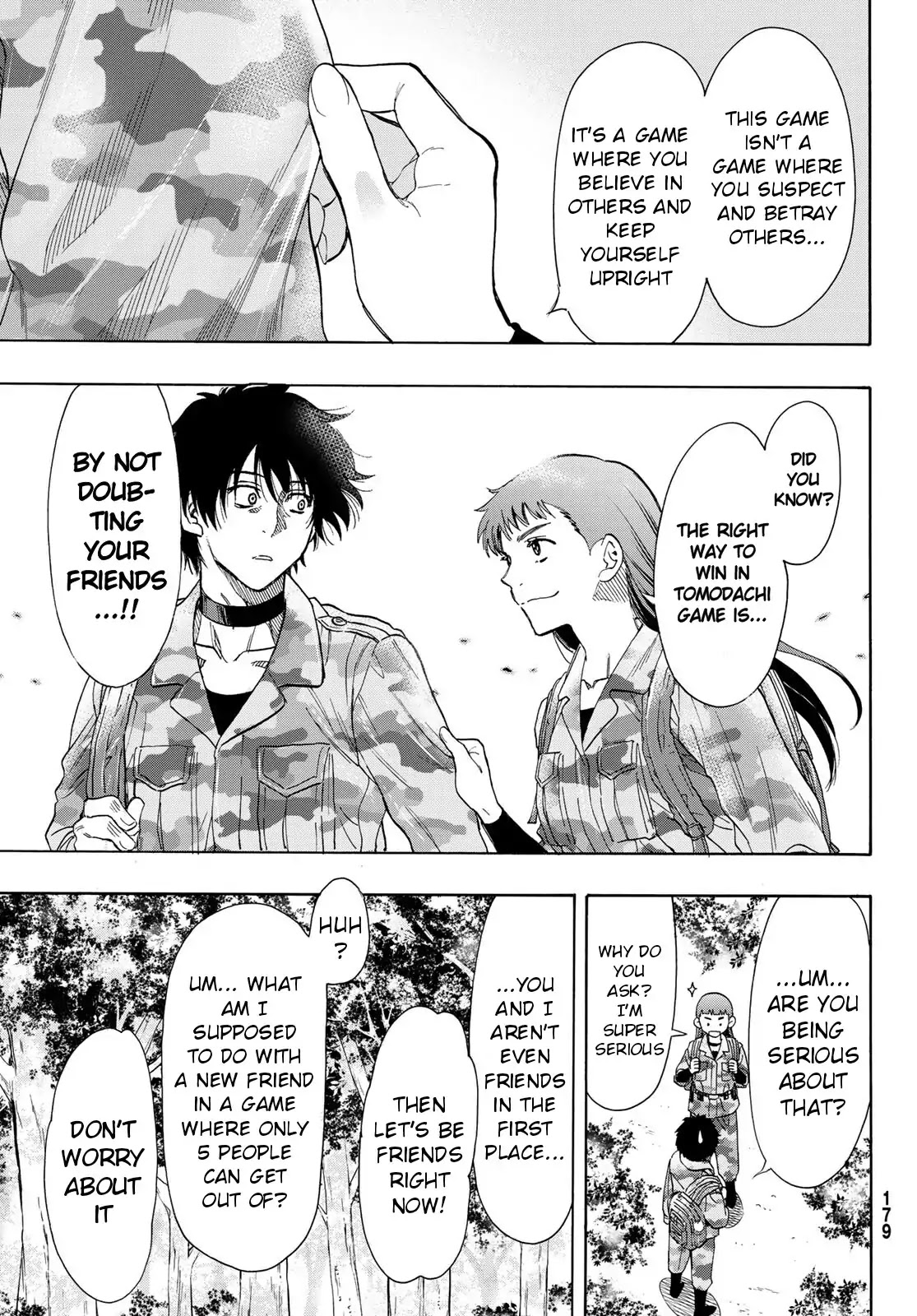 Tomodachi Game Chapter 68 page 9 - Chapter 68: "If You're Going to Make Comrades... or Not"