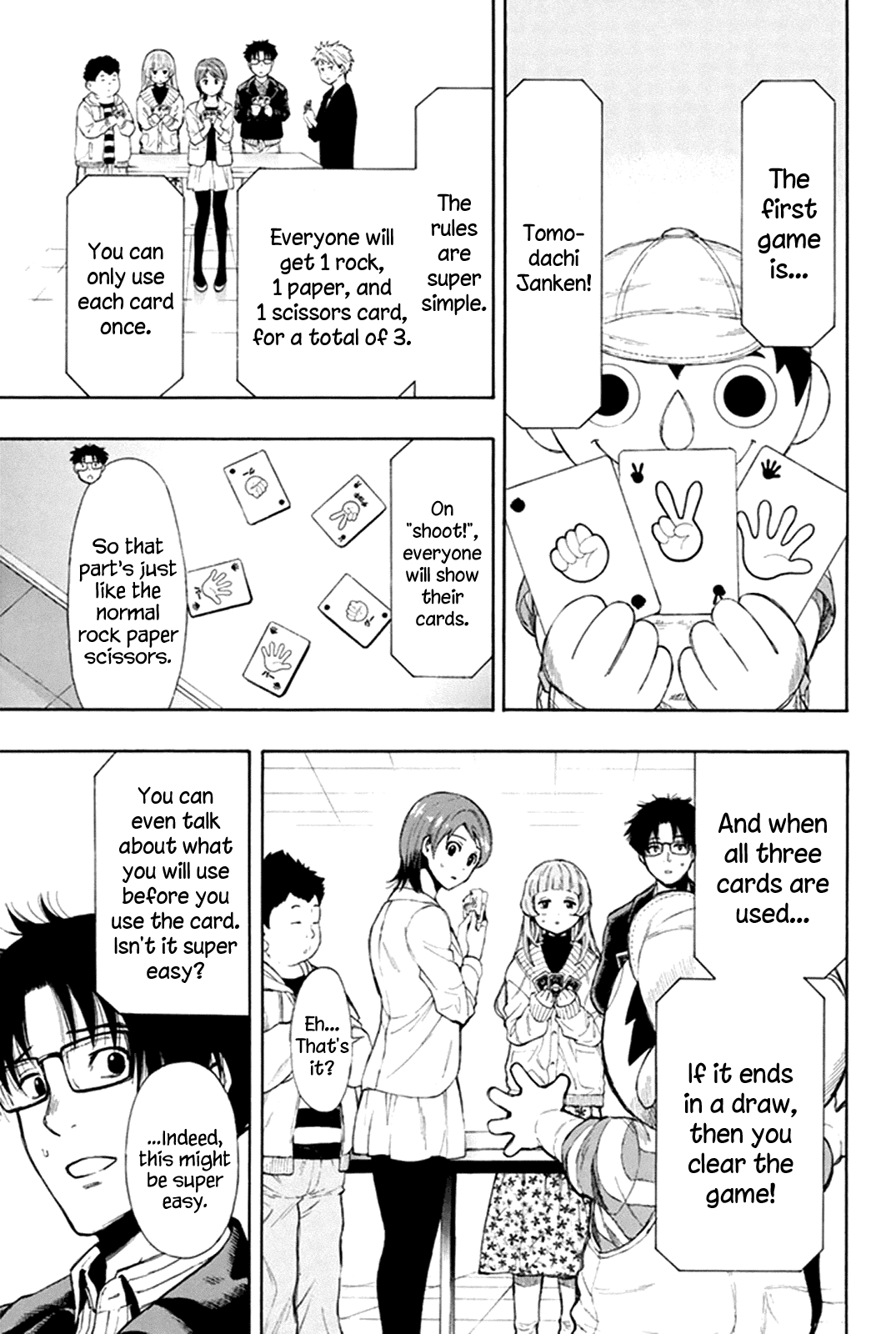 Tomodachi Game Chapter 7.1 page 19 - Chapter 7.1: Special 1: Ken-chan, Are You Okay?