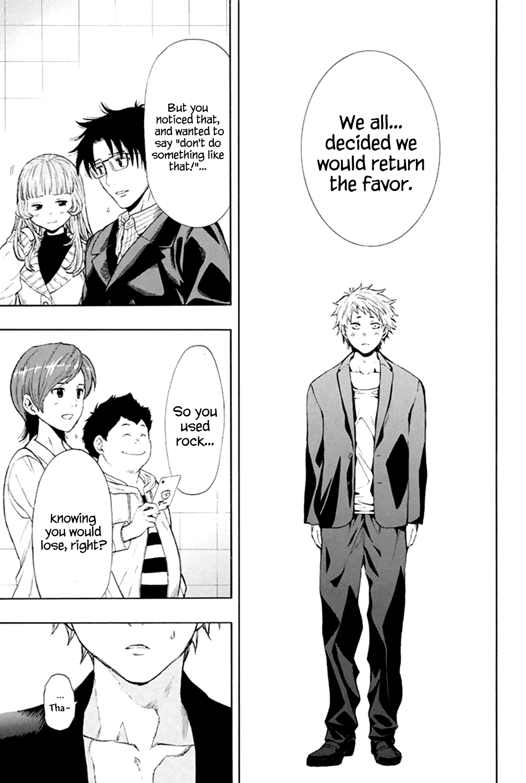 Tomodachi Game Chapter 7.1 page 27 - Chapter 7.1: Special 1: Ken-chan, Are You Okay?