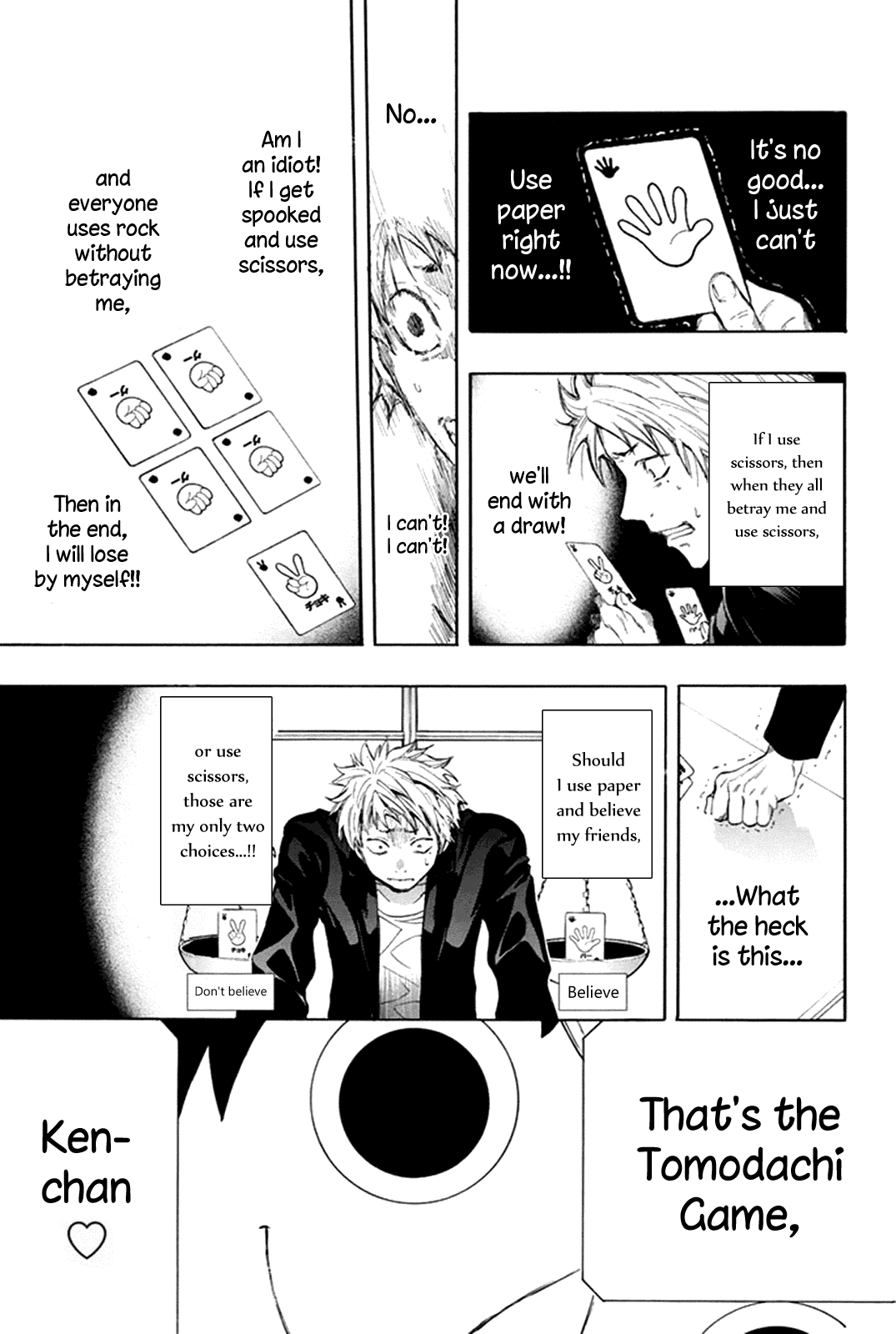 Tomodachi Game Chapter 7.1 page 33 - Chapter 7.1: Special 1: Ken-chan, Are You Okay?