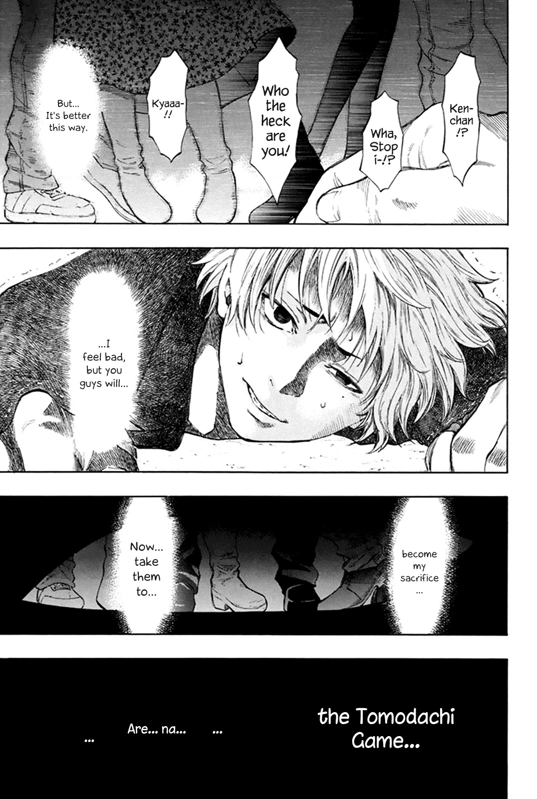 Tomodachi Game Chapter 7.1 page 9 - Chapter 7.1: Special 1: Ken-chan, Are You Okay?