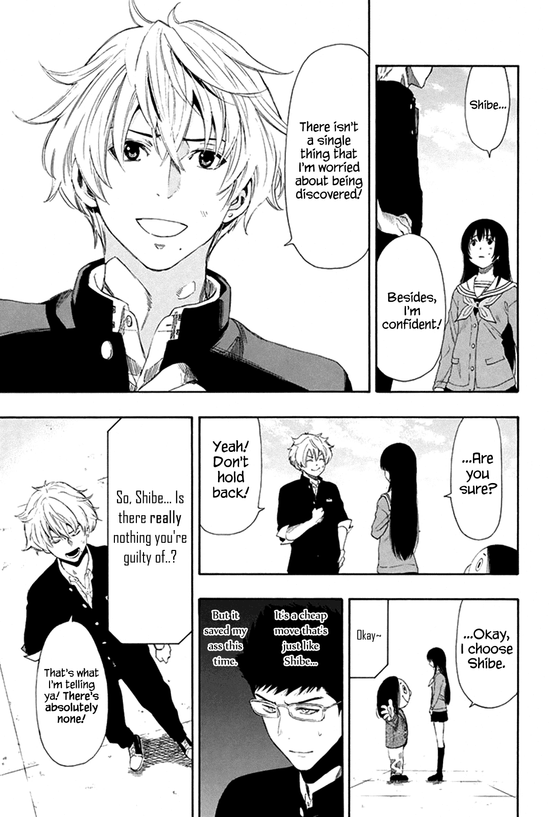 Tomodachi Game Chapter 7 page 29 - Chapter 7: Shibe, Is This Legit?