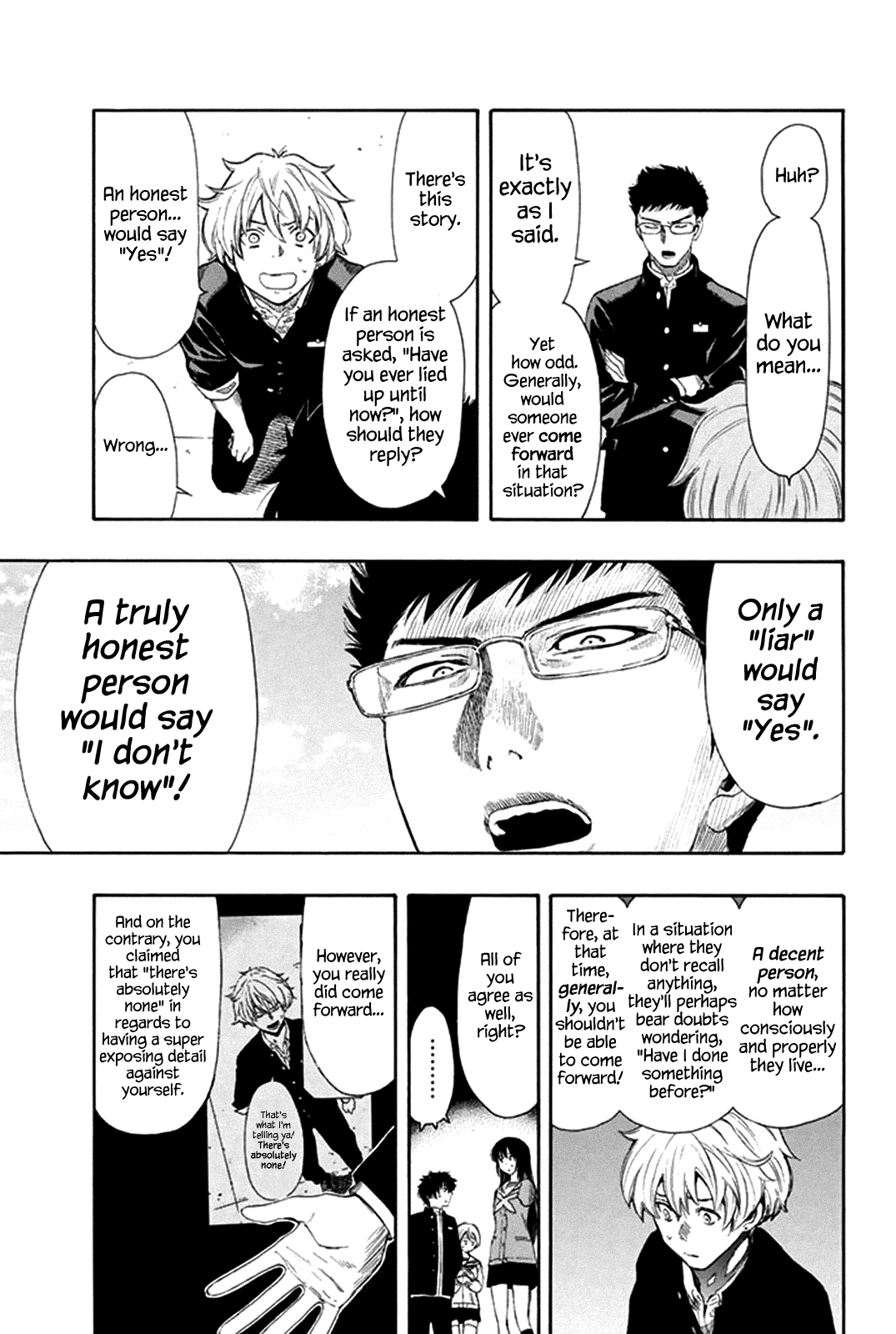 Tomodachi Game Chapter 7 page 34 - Chapter 7: Shibe, Is This Legit?