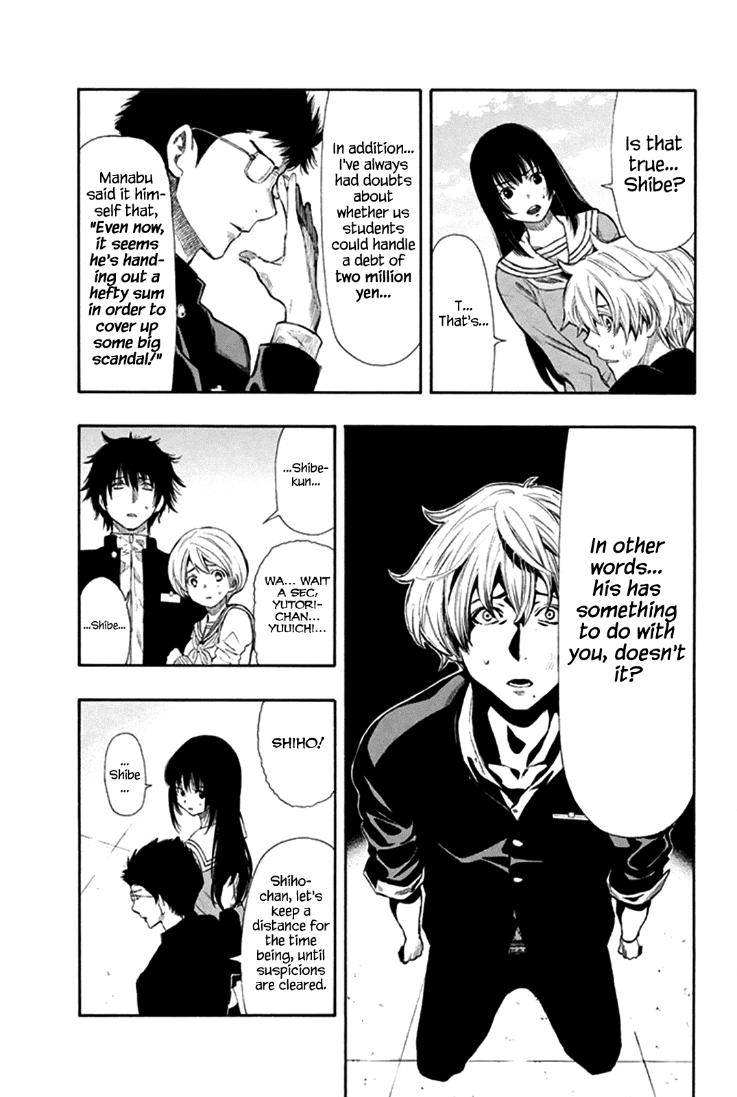 Tomodachi Game Chapter 7 page 36 - Chapter 7: Shibe, Is This Legit?