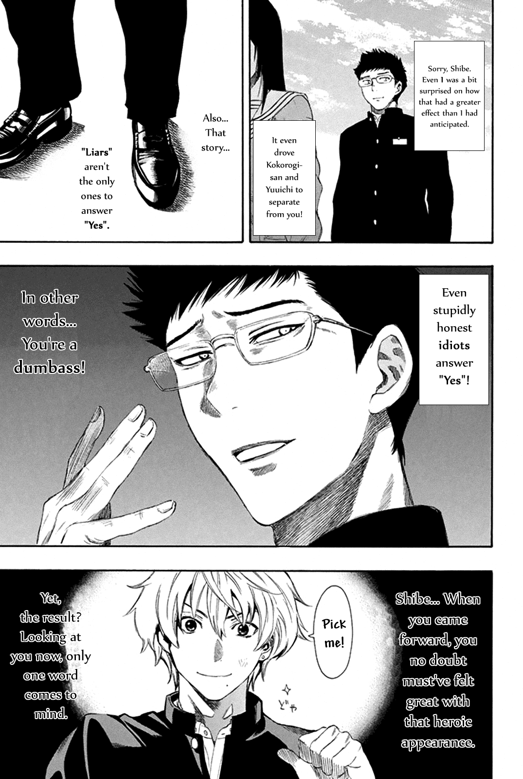 Tomodachi Game Chapter 7 page 38 - Chapter 7: Shibe, Is This Legit?