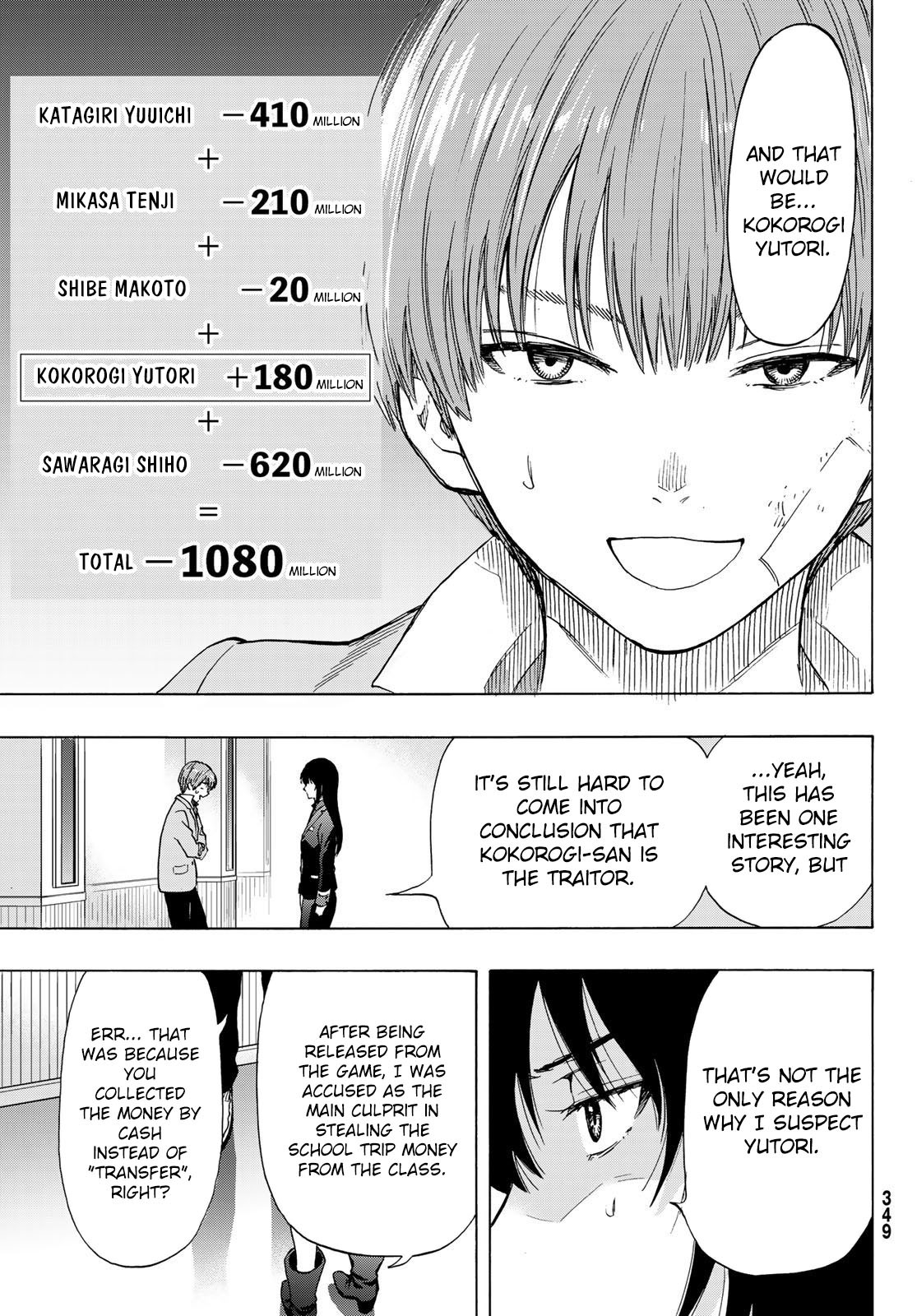 Tomodachi Game Chapter 73 page 12 - Chapter 73: Friend's Game