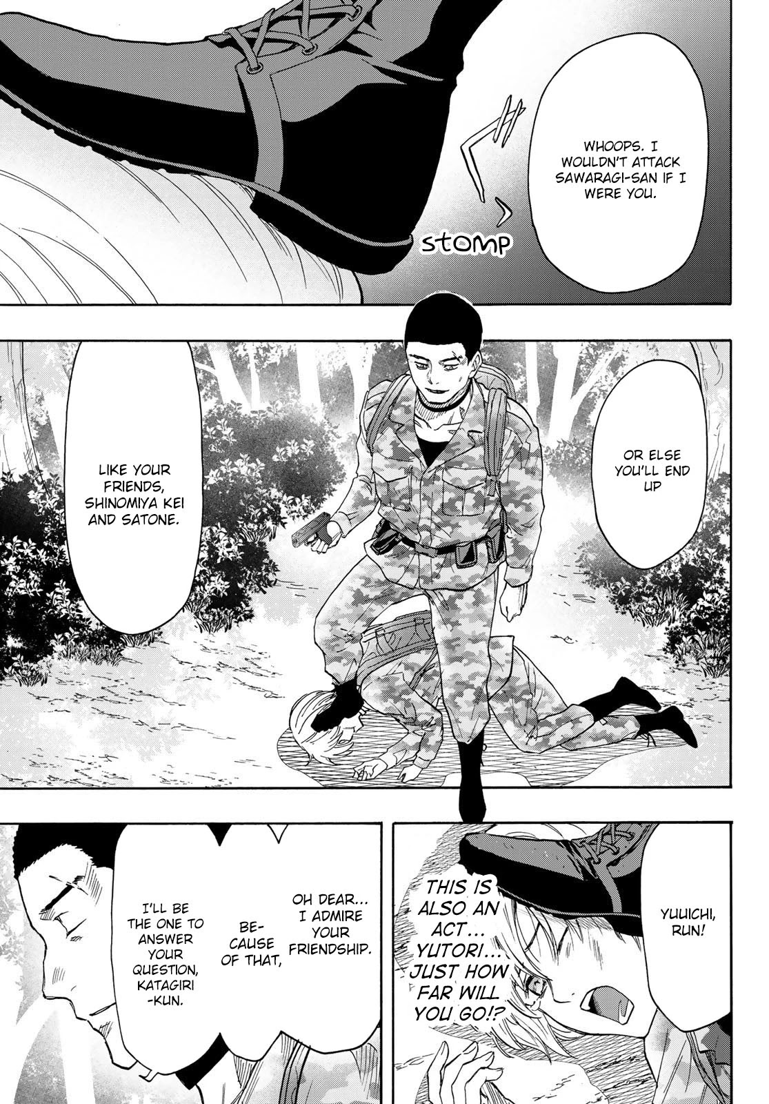 Tomodachi Game Chapter 77 page 28 - Chapter 77