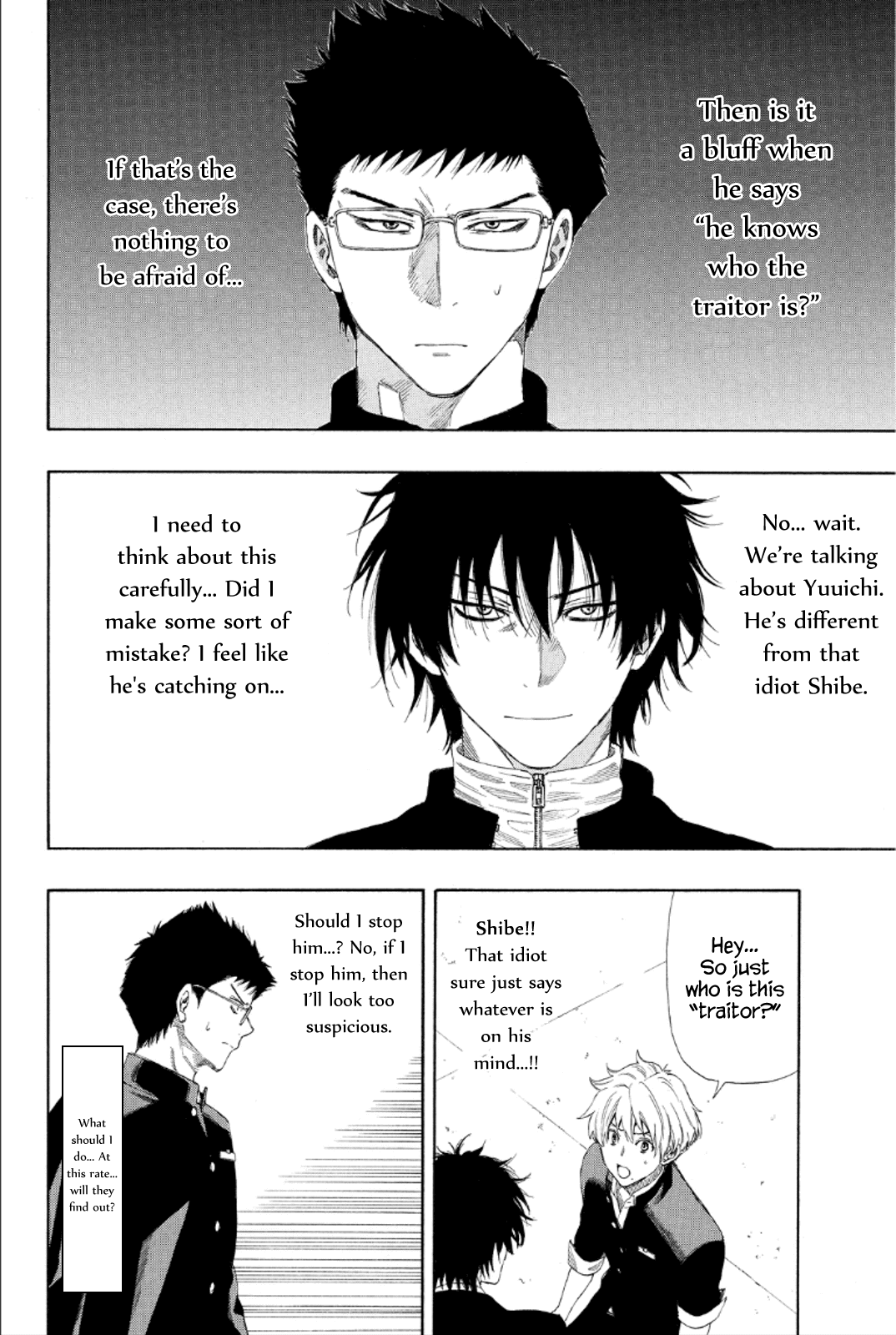 Tomodachi Game Chapter 8 page 15 - Chapter 8: Yuuichi-kun's Pretty Stupid, Ain't He!?