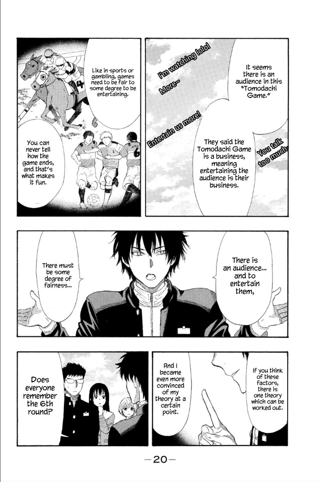 Tomodachi Game Chapter 8 page 19 - Chapter 8: Yuuichi-kun's Pretty Stupid, Ain't He!?