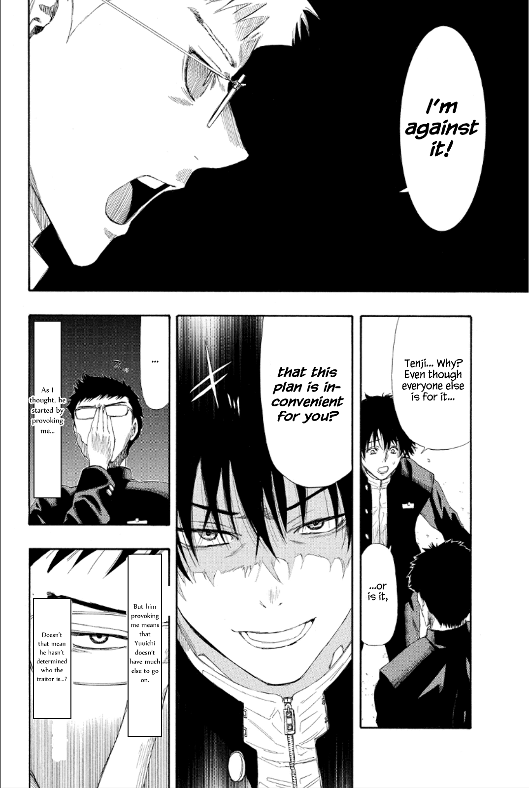 Tomodachi Game Chapter 8 page 27 - Chapter 8: Yuuichi-kun's Pretty Stupid, Ain't He!?