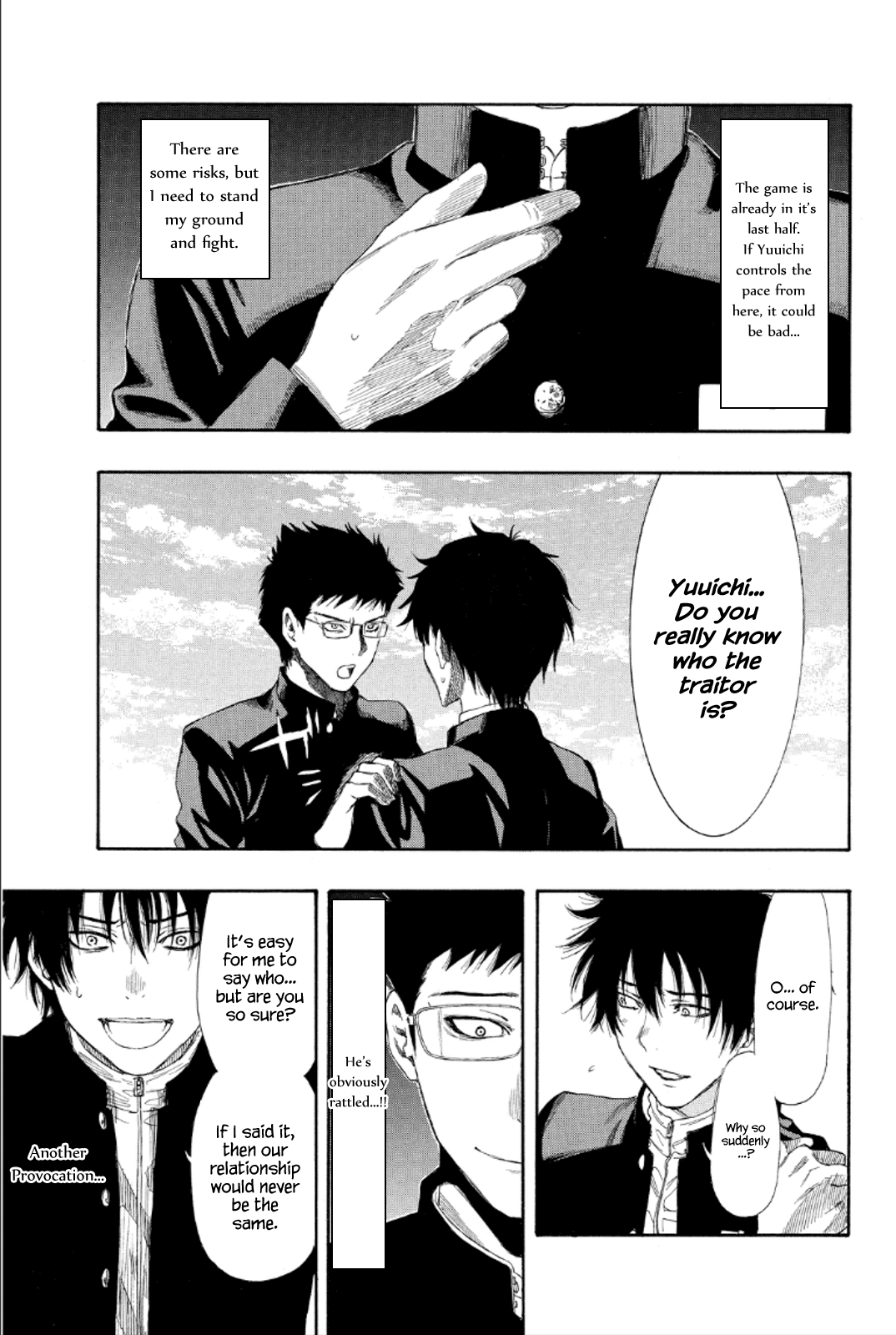 Tomodachi Game Chapter 8 page 28 - Chapter 8: Yuuichi-kun's Pretty Stupid, Ain't He!?
