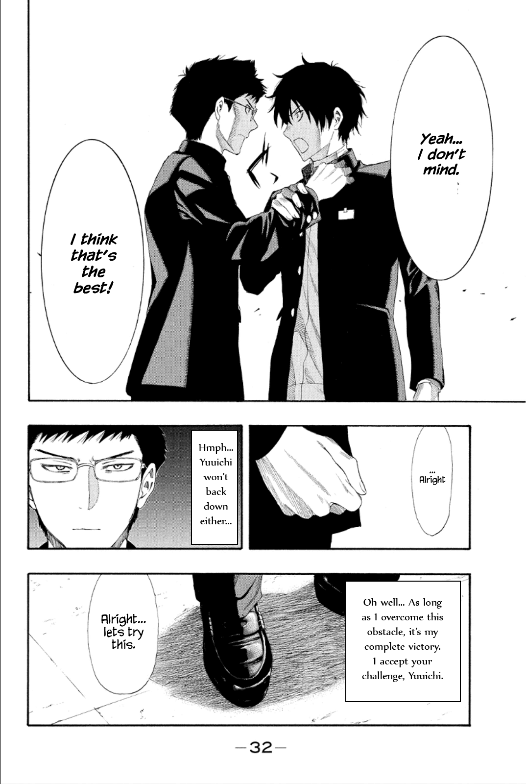 Tomodachi Game Chapter 8 page 31 - Chapter 8: Yuuichi-kun's Pretty Stupid, Ain't He!?