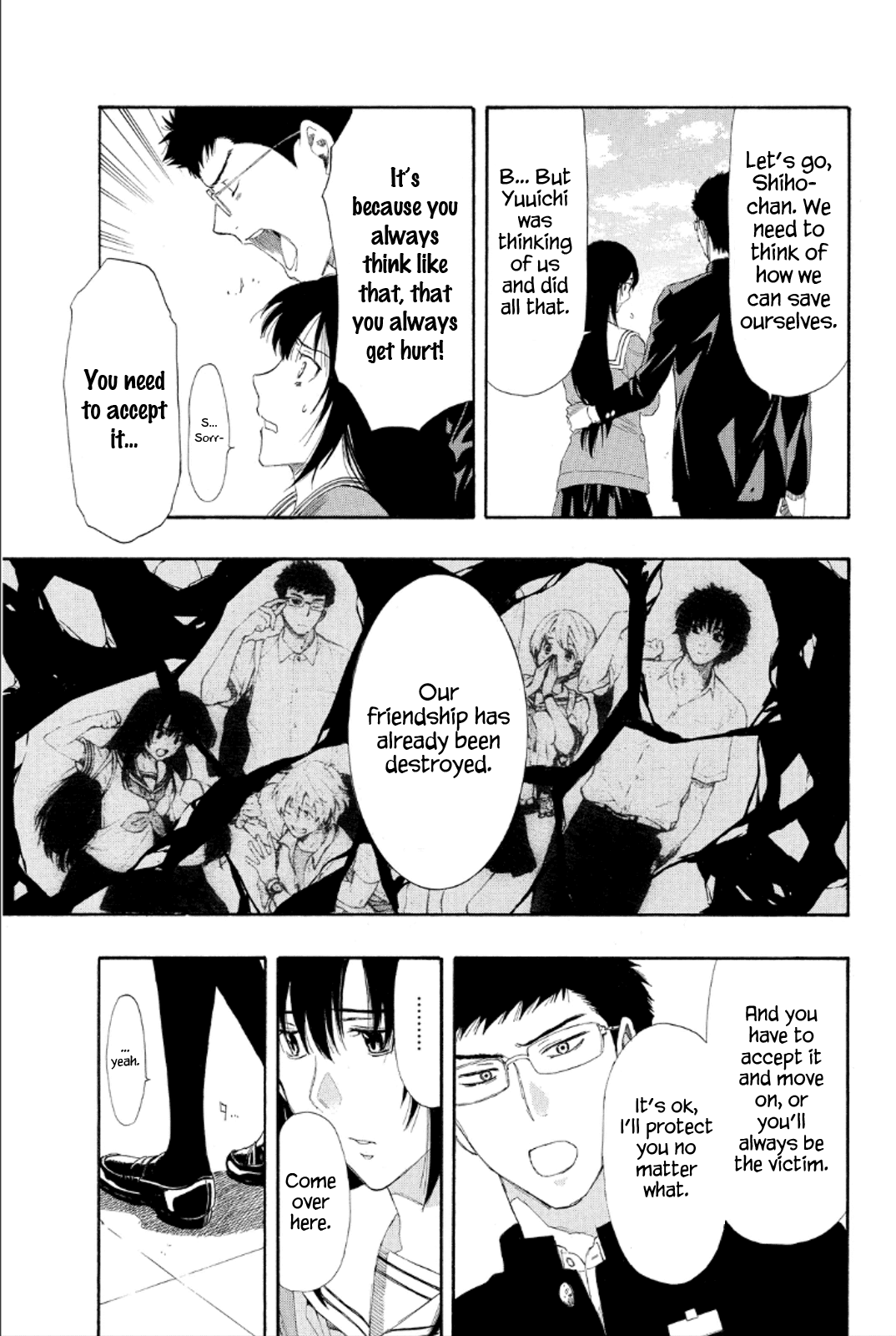 Tomodachi Game Chapter 8 page 38 - Chapter 8: Yuuichi-kun's Pretty Stupid, Ain't He!?