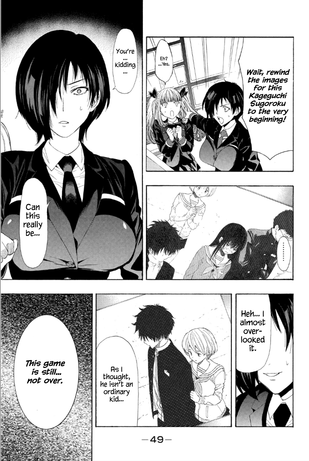 Tomodachi Game Chapter 8 page 47 - Chapter 8: Yuuichi-kun's Pretty Stupid, Ain't He!?
