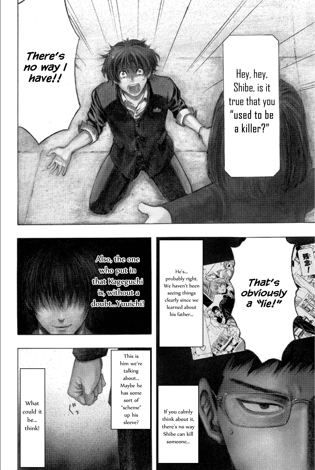Tomodachi Game Chapter 8 page 7 - Chapter 8: Yuuichi-kun's Pretty Stupid, Ain't He!?