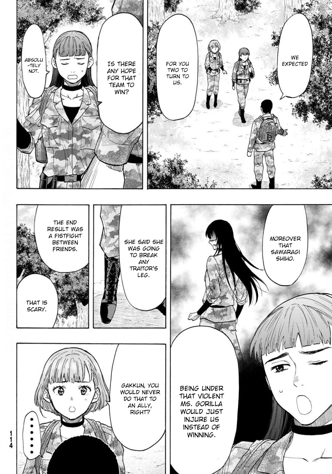 Tomodachi Game Chapter 80 page 21 - Chapter 80: Player Kill