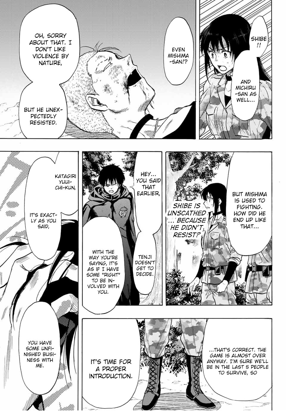 Tomodachi Game Chapter 83 page 35 - Chapter 83
