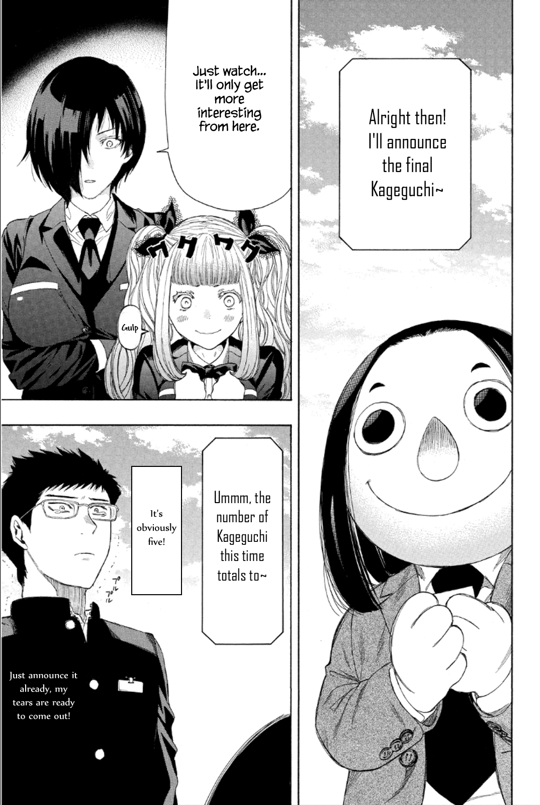 Tomodachi Game Chapter 9 page 21 - Chapter 9: I'll Announce the Final Kageguchi~