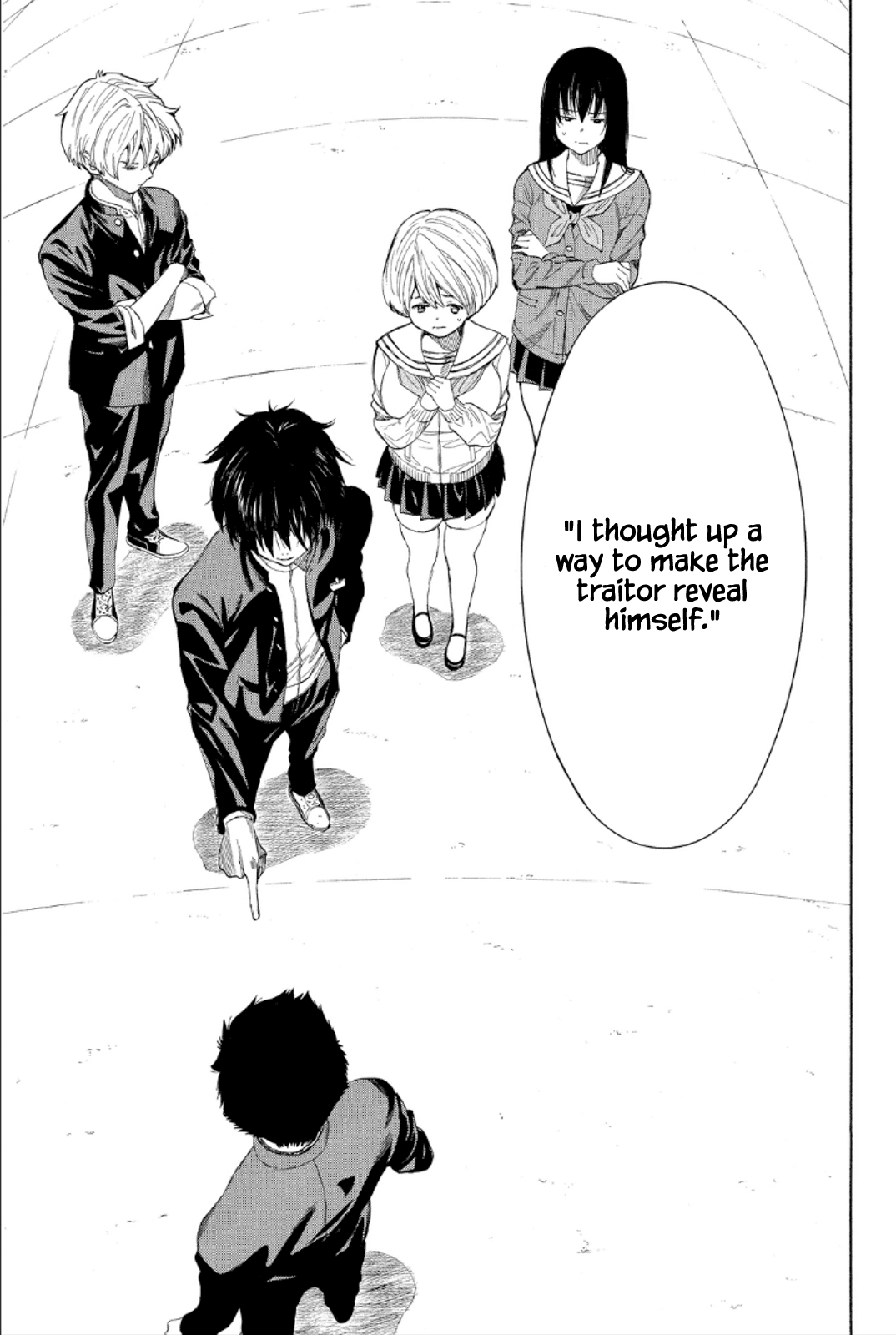 Tomodachi Game Chapter 9 page 25 - Chapter 9: I'll Announce the Final Kageguchi~