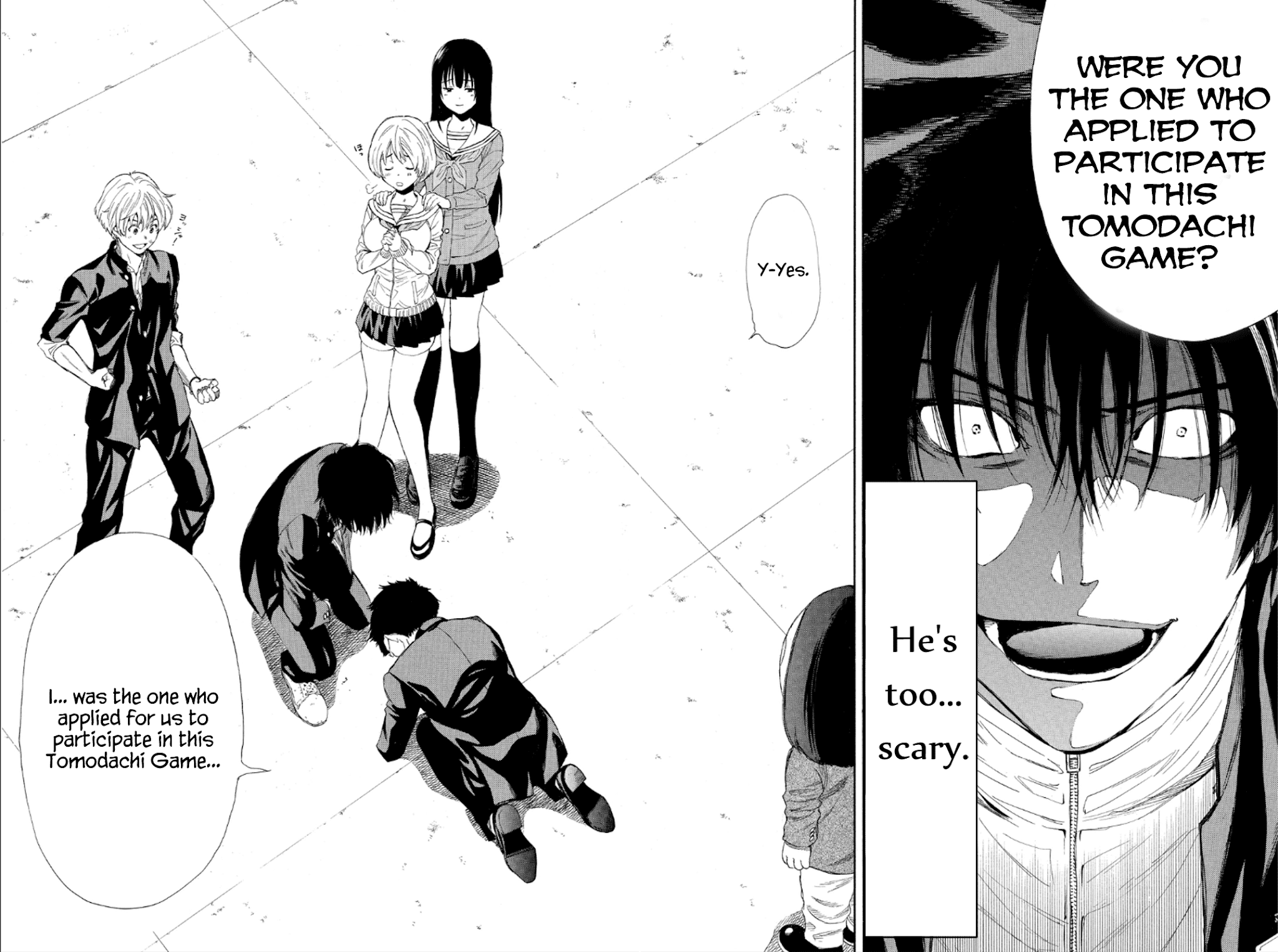 Tomodachi Game Chapter 9 page 28 - Chapter 9: I'll Announce the Final Kageguchi~