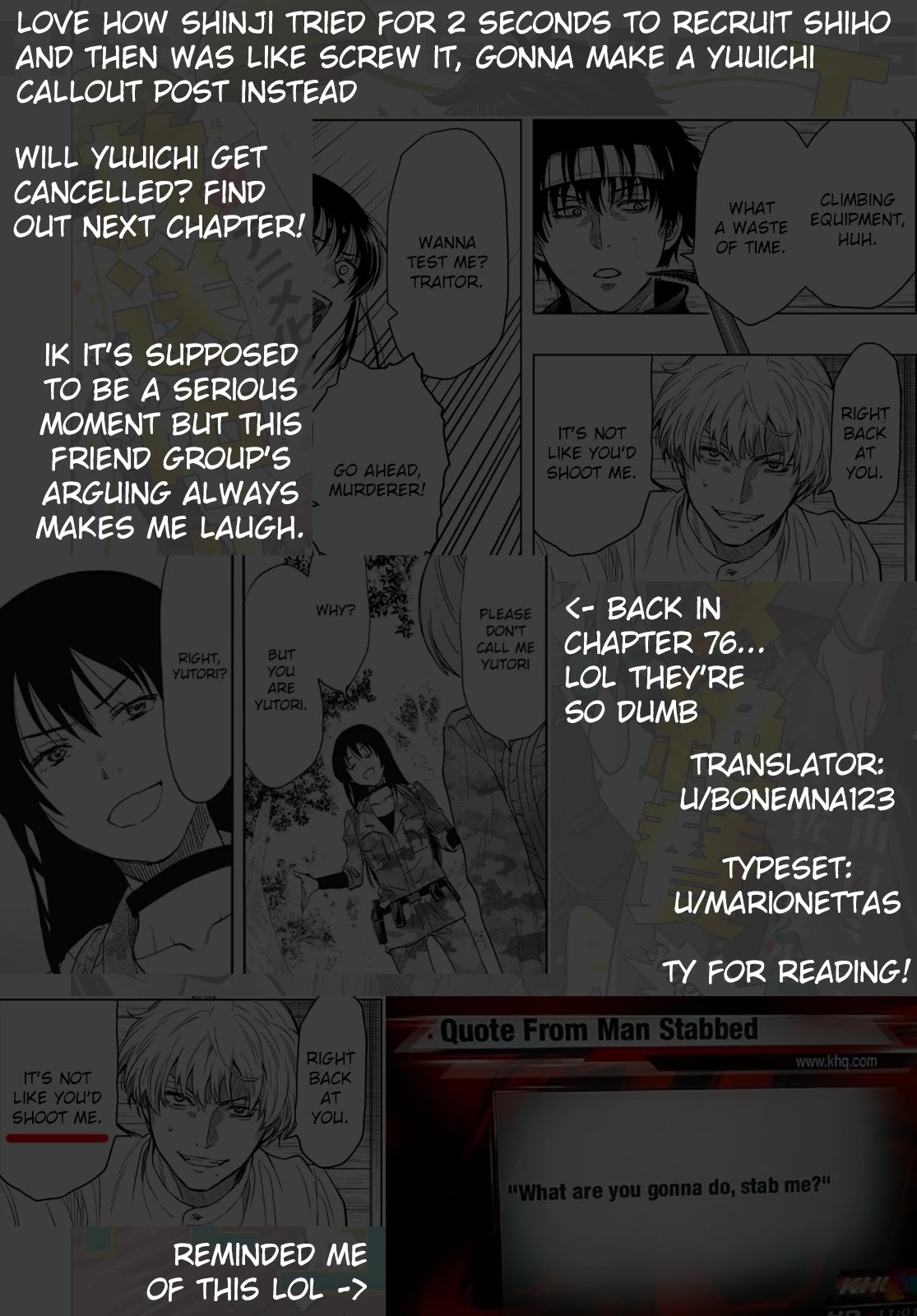 Tomodachi Game Chapter 99 page 35 - Chapter 99