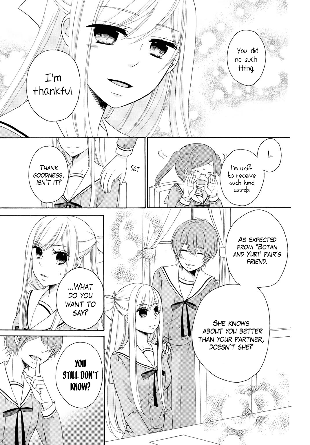 Tomodachi Gokko (YAMADA Daisy) Chapter 7 page 13 - Chapter 7: Fleur 7 - Thinning