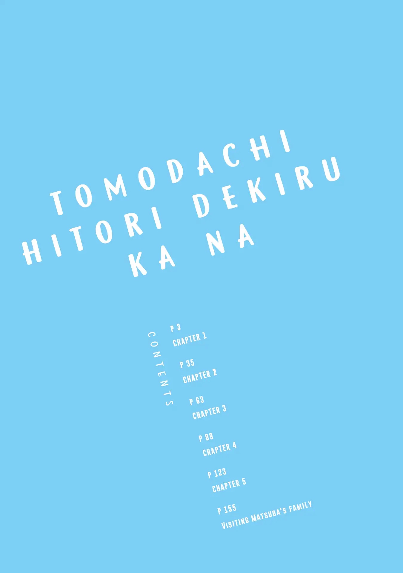 Tomodachi Hitori Dekiru ka na Chapter 1 page 4 - Chapter 1