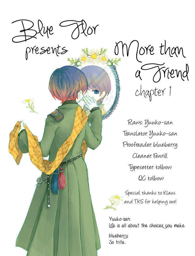 Tomodachi Ijou Chapter 1 page 1 - Chapter 1: Diamond