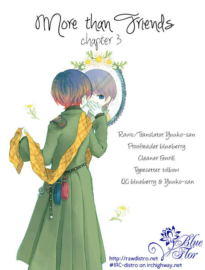 Tomodachi Ijou Chapter 3 page 1 - Chapter 3: Inside the Mosquito Net 1