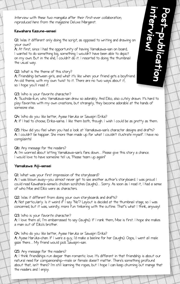 Tomodachi no Hanashi Chapter 3.5 page 52 - Chapter 3.5