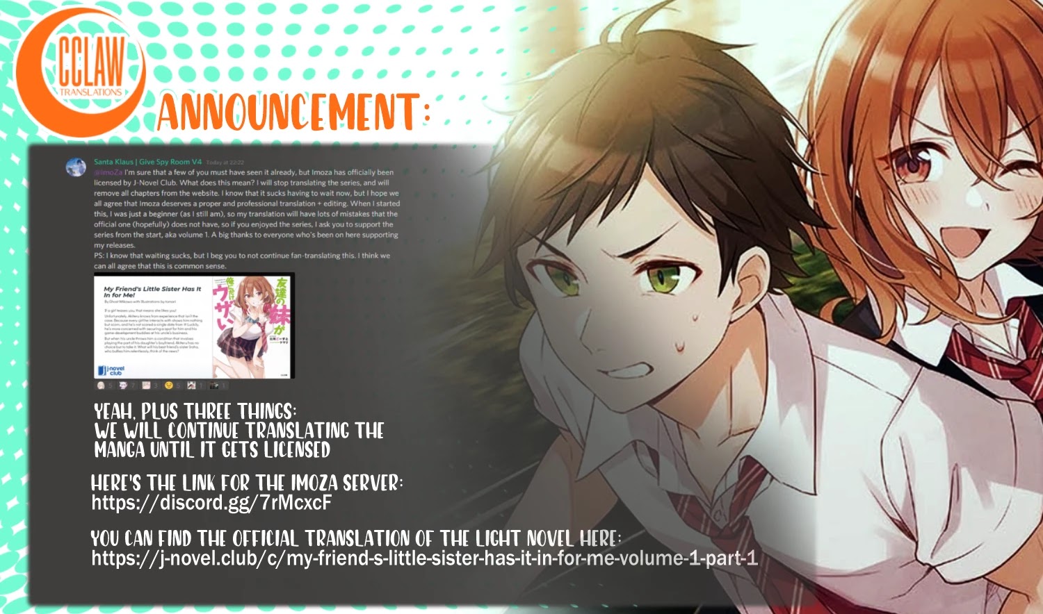 Tomodachi no Imouto ga Ore ni Dake Uzai Chapter 12 page 43 - Chapter 12: The People Around Me Are Only Weird Towards me