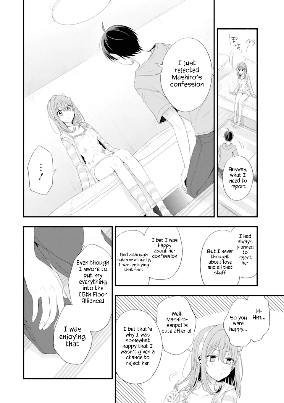 Tomodachi no Imouto ga Ore ni Dake Uzai Chapter 16 page 36 - Chapter 16: The Fake Girlfriend is Obstinate Towards the Response of the Confession