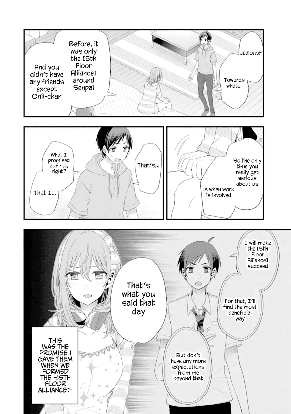 Tomodachi no Imouto ga Ore ni Dake Uzai Chapter 16 page 40 - Chapter 16: The Fake Girlfriend is Obstinate Towards the Response of the Confession