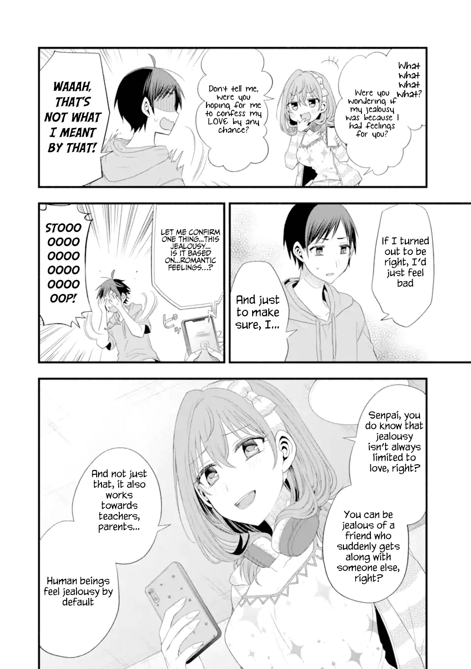 Tomodachi no Imouto ga Ore ni Dake Uzai Chapter 16 page 46 - Chapter 16: The Fake Girlfriend is Obstinate Towards the Response of the Confession
