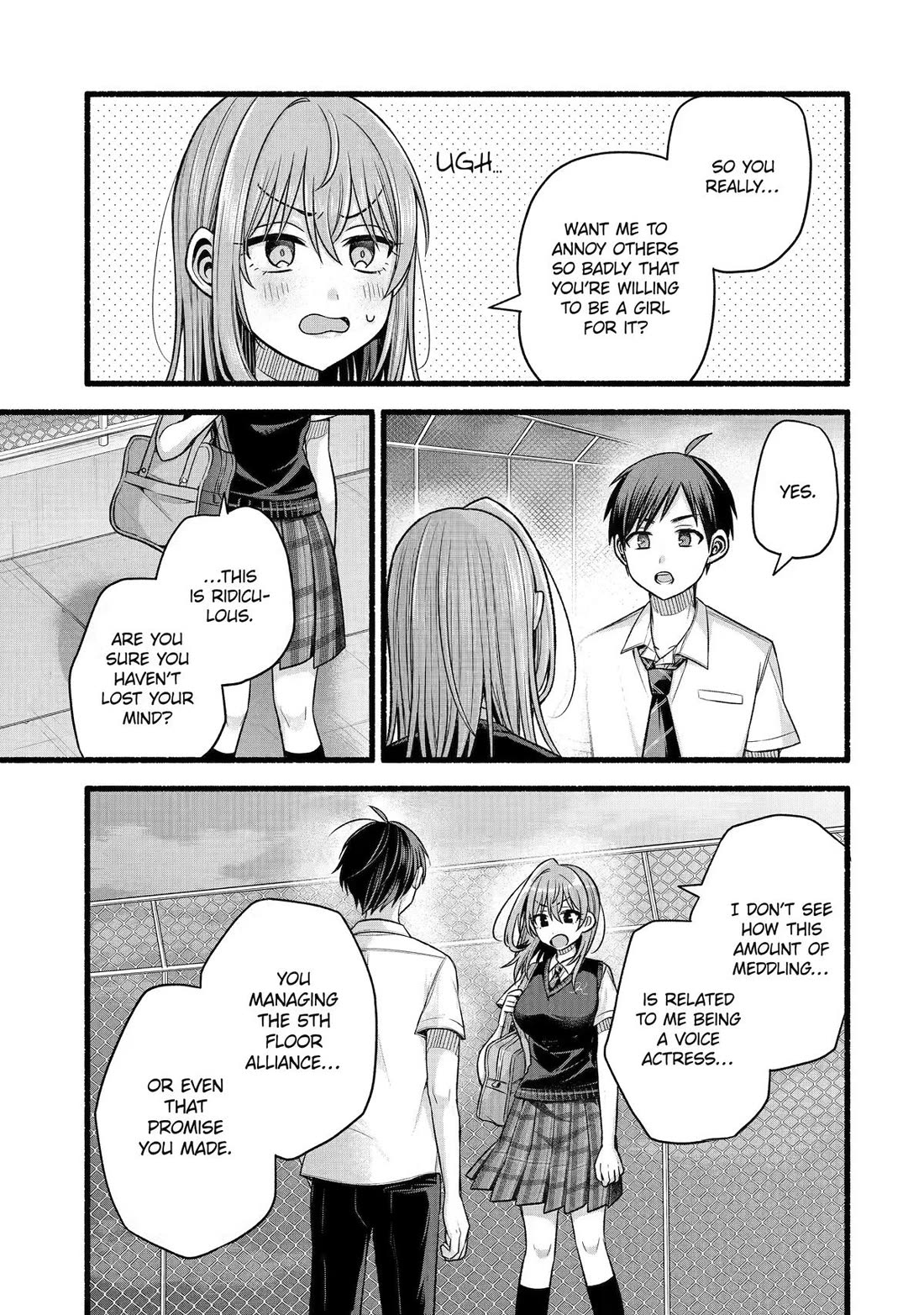 Tomodachi no Imouto ga Ore ni Dake Uzai Chapter 53 page 17 - Chapter 53