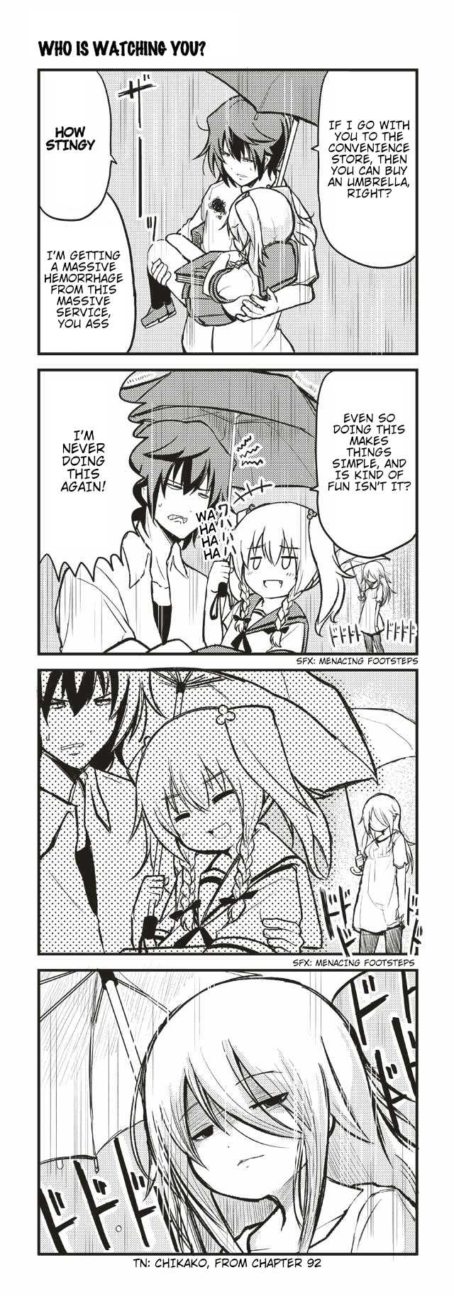 Tomodachi o Tsukurou Chapter 122 page 1 - Chapter 122: Who is watching you?
