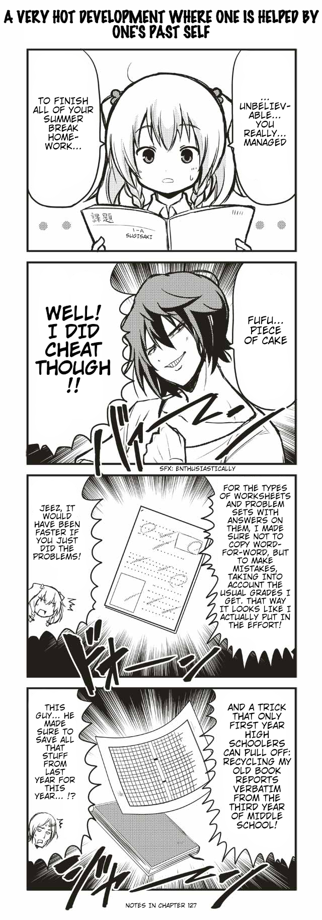 Tomodachi o Tsukurou Chapter 126 page 1 - Chapter 126: A Very Hot Development Where One Is Helped By One's Past Self