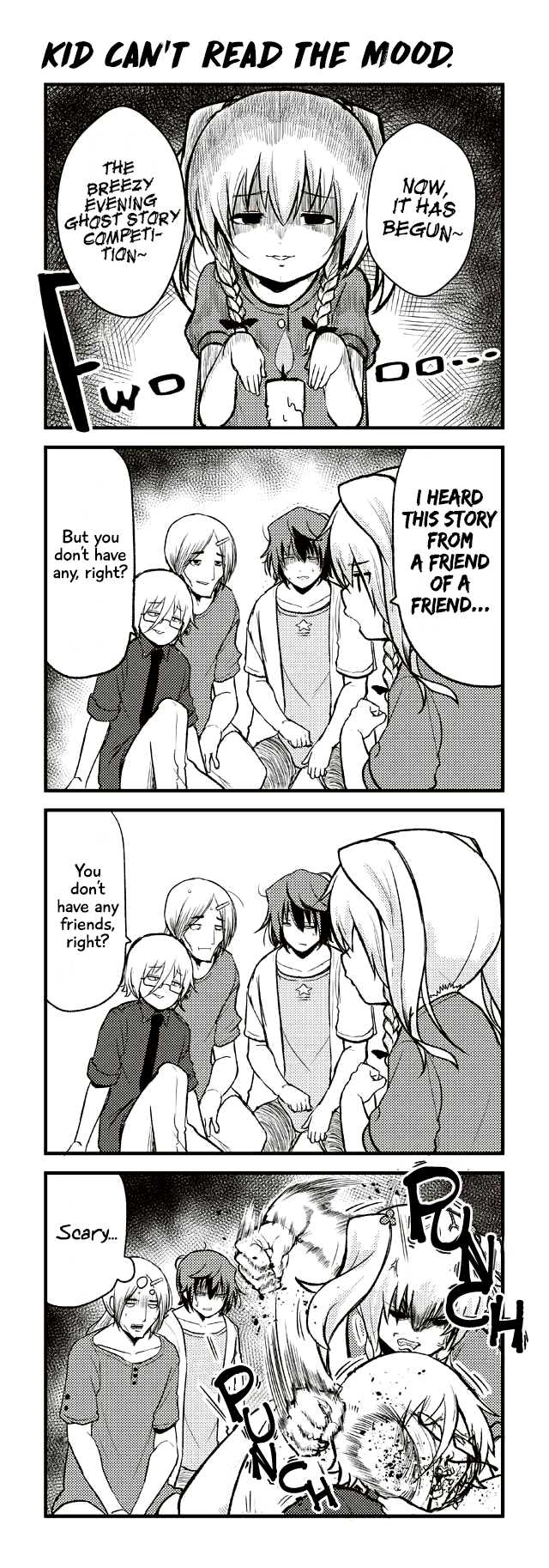 Tomodachi o Tsukurou Chapter 128 page 1 - Chapter 128: Kid can't read the mood